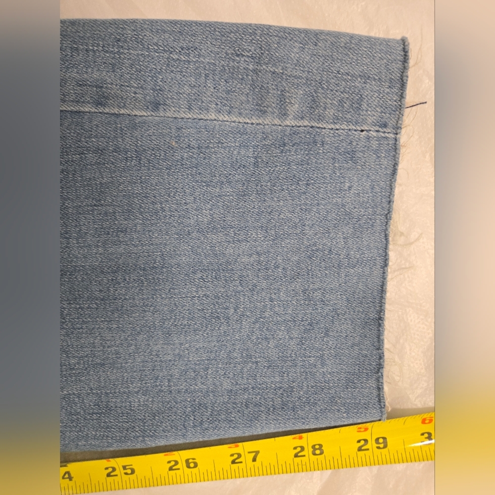 NWT Frame Le High‎ Skinny Raw Hem After Jeans NWT Size 32/ 12 - Picture 12 of 15